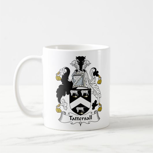 Tattersall Family Crest Koffiemok (Links)