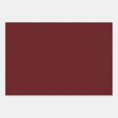 Tattersall Mode Brooks Maroon Blue Gold Inpakpapier Vel (Voorkant 3)