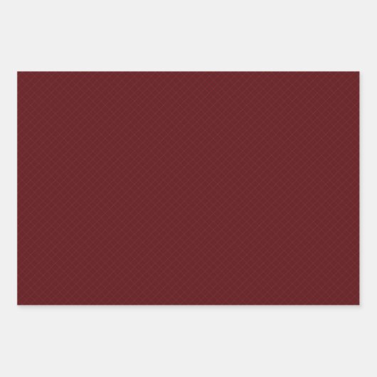 Tattersall Mode Brooks Maroon Blue Gold Inpakpapier Vel (Voorkant 3)