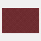 Tattersall Mode Brooks Maroon Blue Gold Inpakpapier Vel (Voorkant 2)