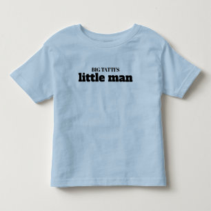 Tatti Dad Yiddish Son Little Man Vaderdag Gift Kinder Shirts