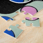 ‘Tattletales in the Spirit Box’ schilderij op een Legpuzzel (Zijkant)