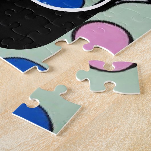 ‘Tattletales in the Spirit Box’ schilderij op een Legpuzzel (Zijkant)