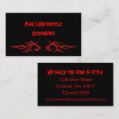 Tatto Artist Visitekaartje (Voorkant / Achterkant)