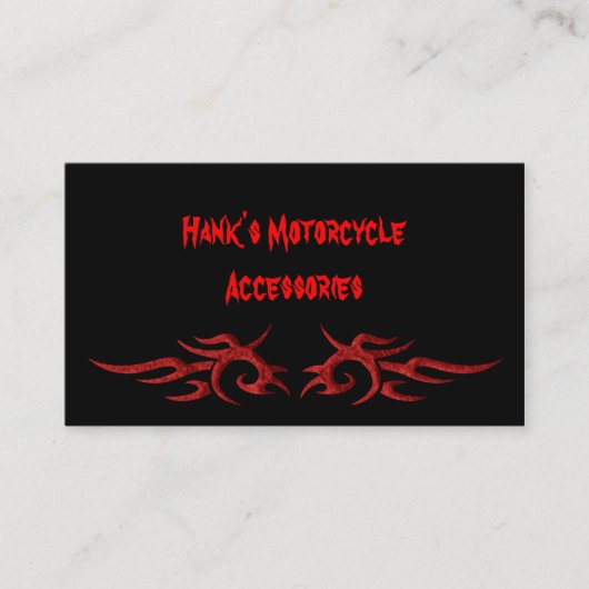 Tatto Artist Visitekaartje (Voorkant)