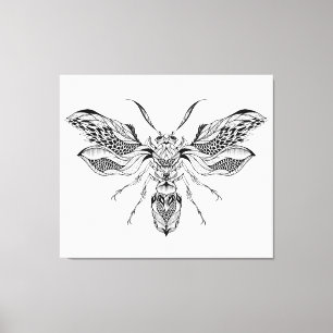 Tattoo 6 canvas afdruk