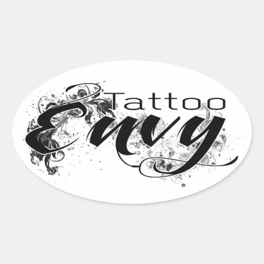 Tattoo afgunst Sticker (Voorkant)