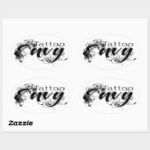 Tattoo afgunst Sticker (Vel)