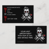 Tattoo Afsprakenkaartje (Voorkant / Achterkant)