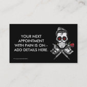 Tattoo Afsprakenkaartje (Achterkant)