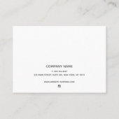  Tattoo Aftercare Instructies Zwart Visitekaartje (Achterkant)