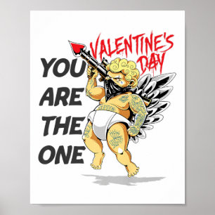 Tattoo Angel Love, Vriendin, Wedding Jubileum Poster