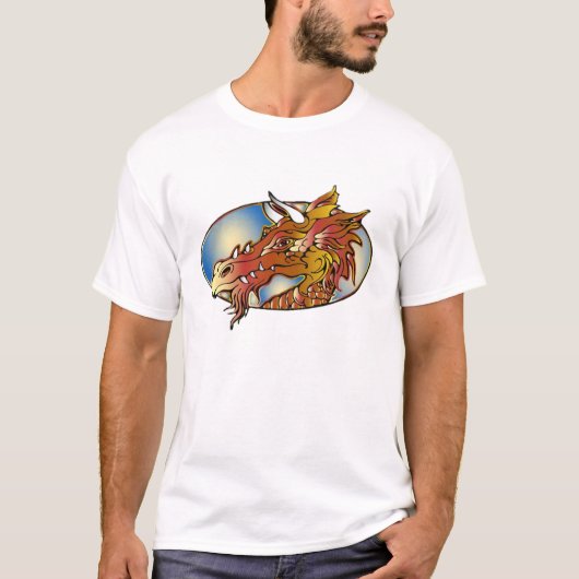 Tattoo Art Dragon Head - Shirt (Voorkant)