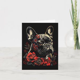 Tattoo Art Franse Bulldog Japans Franse Bulldog Kaart