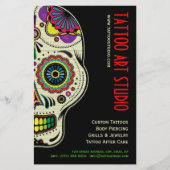 Tattoo Art Shop Flyer (Voorkant)