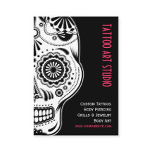 Tattoo Art Studio-visitekaartje