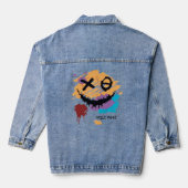 (Tattoo) ArtDesigns op shirten Denim Jacket (Achterkant)