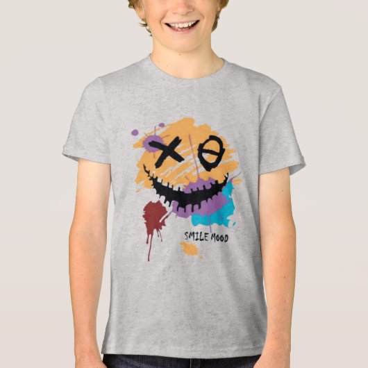 (Tattoo) ArtDesigns op shirten Tri-Blend Shirt (Voorkant)