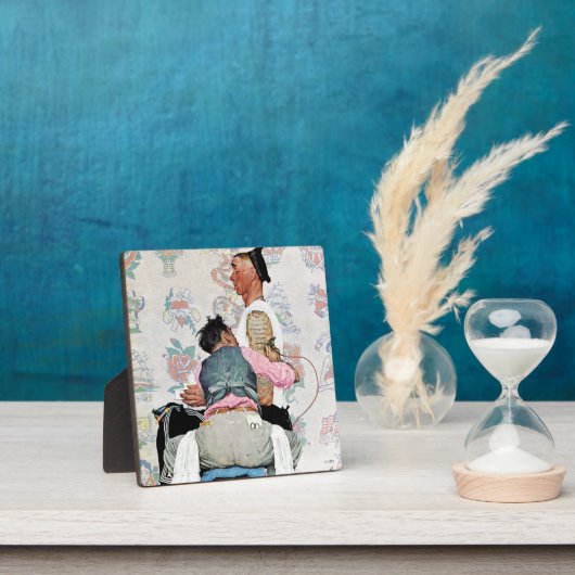 Tattoo artiest fotoplaat (Insitu)