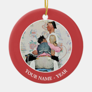 Tattoo artiest keramisch ornament