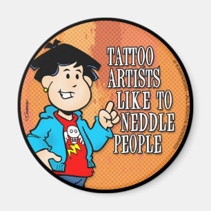 Tattoo artiest magneet