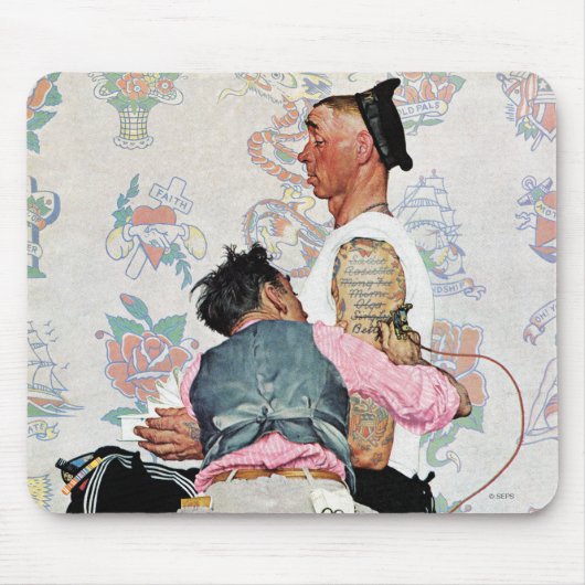 Tattoo artiest muismat (Voorkant)