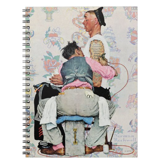 Tattoo artiest notitieboek (Voorkant)