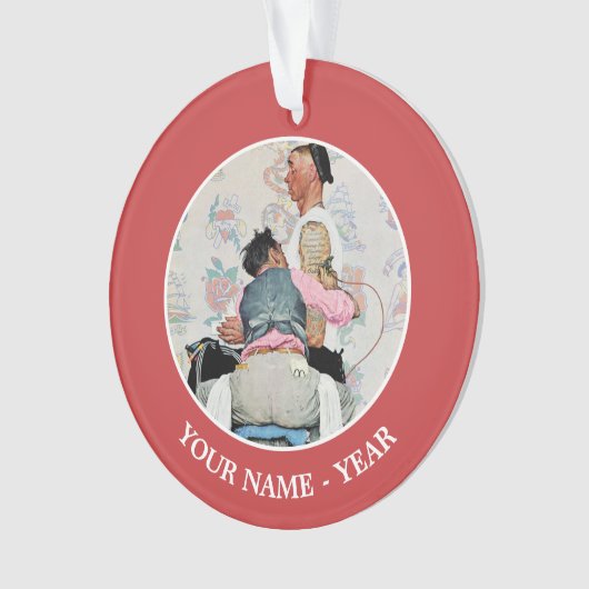 Tattoo artiest ornament (voorkant)