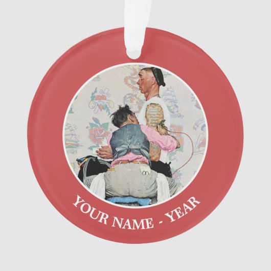 Tattoo artiest ornament (voorkant)