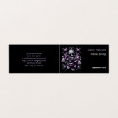 Tattoo artiest salon Afspraak Visitekaartje (Buitenkant ongevouwen)