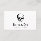 Tattoo Artiest Skull Visitekaartje (Voorkant)
