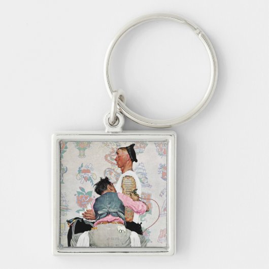 Tattoo artiest sleutelhanger (Voorkant)