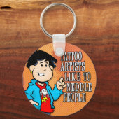 Tattoo artiest sleutelhanger (Voorkant)