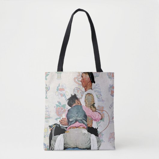 Tattoo artiest tote bag (Voorkant)