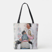 Tattoo artiest tote bag (Achterkant)
