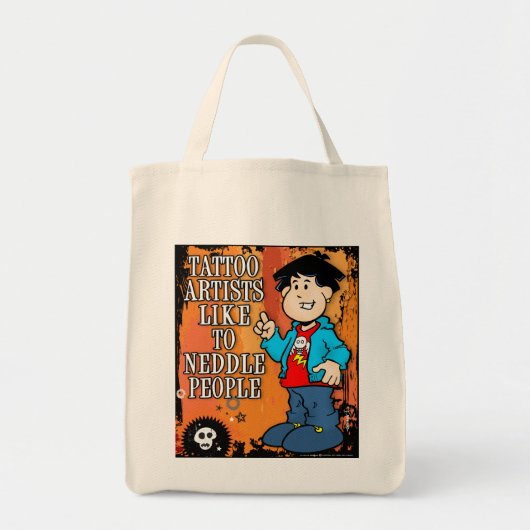 Tattoo artiest tote bag (Voorkant)