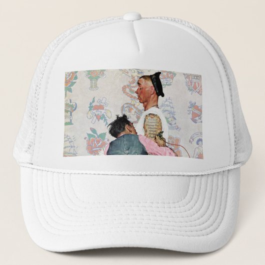 Tattoo artiest trucker pet (Voorkant)