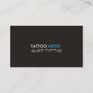 Tattoo artiest visitekaartje