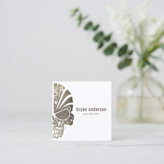 Tattoo Artiest Visitekaartje (Staand voorkant)