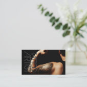 Tattoo Artiest, Visitekaartje (Staand voorkant)