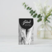 Tattoo artiest visitekaartje (Staand voorkant)