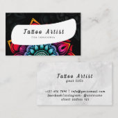 Tattoo artiest visitekaartje (Voorkant / Achterkant)