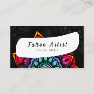 Tattoo artiest visitekaartje