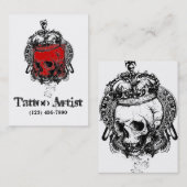 Tattoo Artiest Visitekaartje (Voorkant / Achterkant)