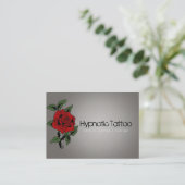 Tattoo artiest visitekaartje (Staand voorkant)