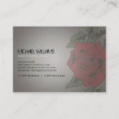 Tattoo artiest visitekaartje (Achterkant)