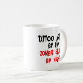 Tattoo artiest Zombie Slayer Koffiemok (Voorkant rechts)