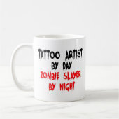 Tattoo artiest Zombie Slayer Koffiemok (Links)