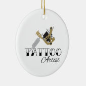 Tattoo Artist Keramisch Ornament (Rechts)