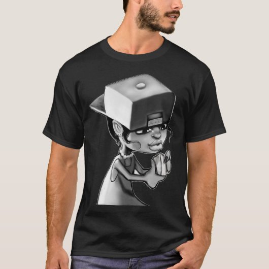 Tattoo Artist Ron Rich Before Crayons Graffiti T-shirt (Voorkant)